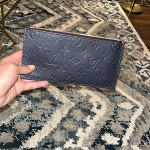 Louis Vuitton Empreinte Leather Pochette Wallet **Rarely Used. LIKE NEW**